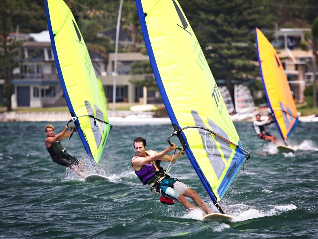 Robbie Treharne winning the marathon - One Design Nationals 2012 © White Caps Photography - copyright